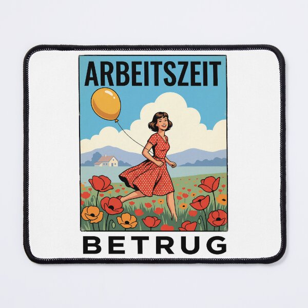 Item preview, Arbeitszeitbetrug - Deutsche Memes designed and sold by LoFizzy.