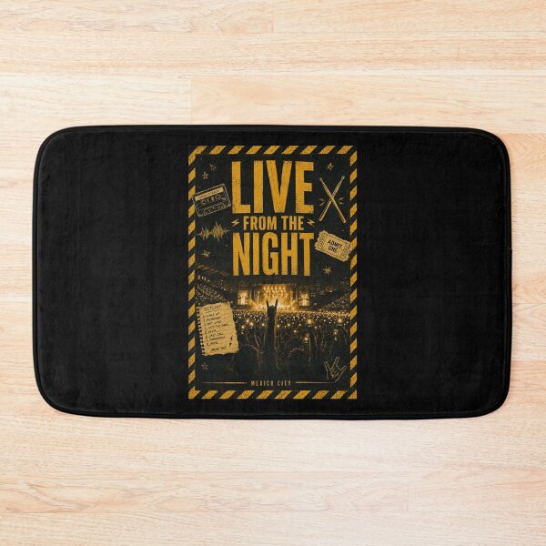 Item preview, Live From the Night Concert Crowd Alt Rock Tour Design designed and sold by Fanverse Merchandise.