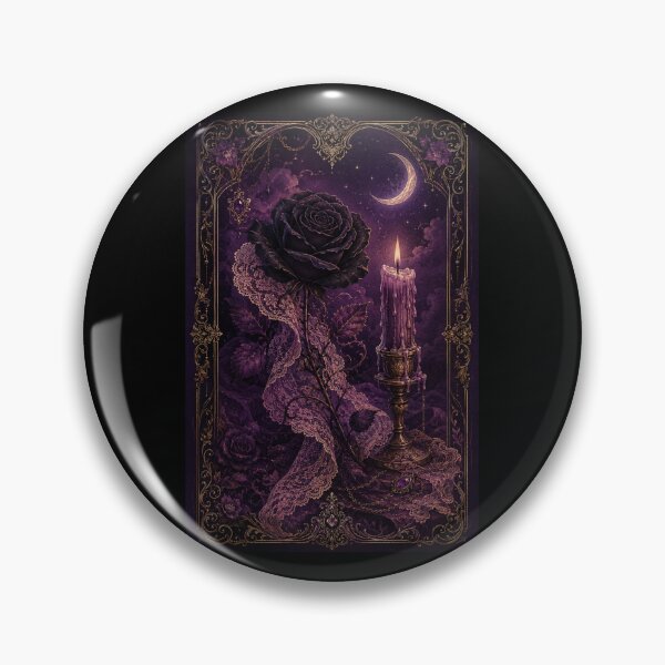 Item preview, Velvet Midnight Romantic Gothic Rose Design designed and sold by Fanverse Merchandise.