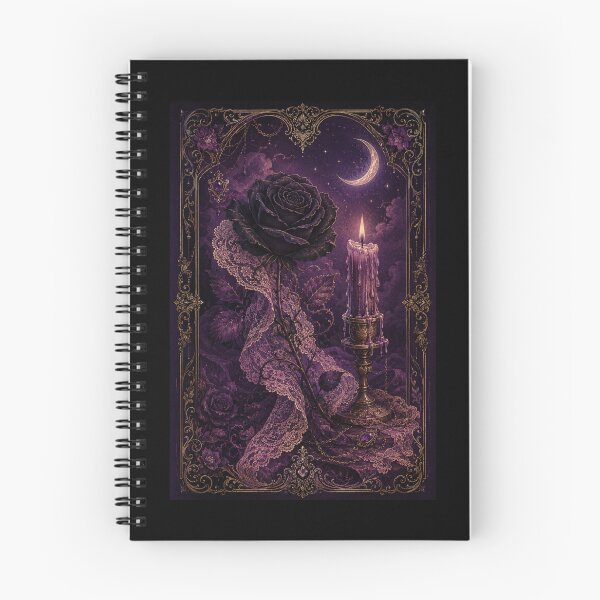 Item preview, Velvet Midnight Romantic Gothic Rose Design designed and sold by Fanverse Merchandise.