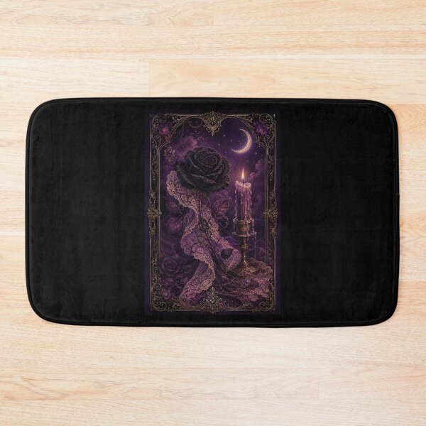 Item preview, Velvet Midnight Romantic Gothic Rose Design designed and sold by Fanverse Merchandise.