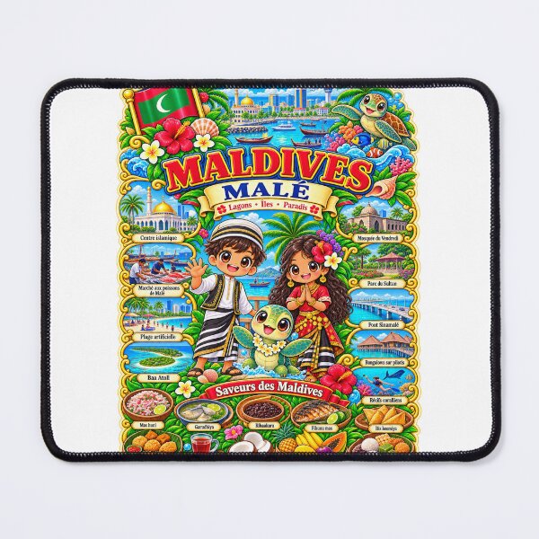 Item preview, Maldives Malé – Kawaii Trip, Paradise Islands and Flavors of the Maldives designed and sold by Cifi64.
