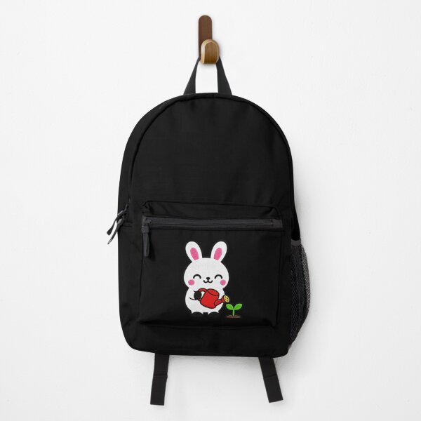 Item preview, Cute Bunny with Watering Can Kawaii Embroidery Patch designed and sold by ColorSplash123.