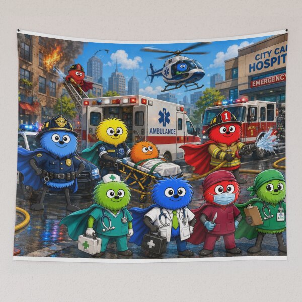 Item preview, Everyday Superheroes Puzzle Featuring the Thinglings designed and sold by TheThinglings.
