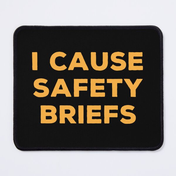 Item preview, I Cause Safety Briefs designed and sold by marthavelony.