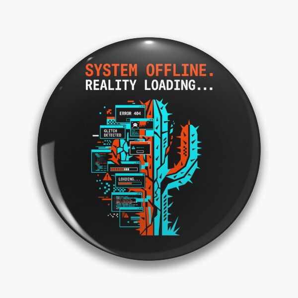 Item preview, Tech Humor Error Glitch - Developer IT Cyberpunk Art designed and sold by SplashTastic.