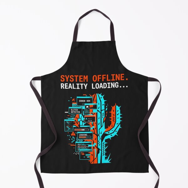 Item preview, Tech Humor Error Glitch - Developer IT Cyberpunk Art designed and sold by SplashTastic.