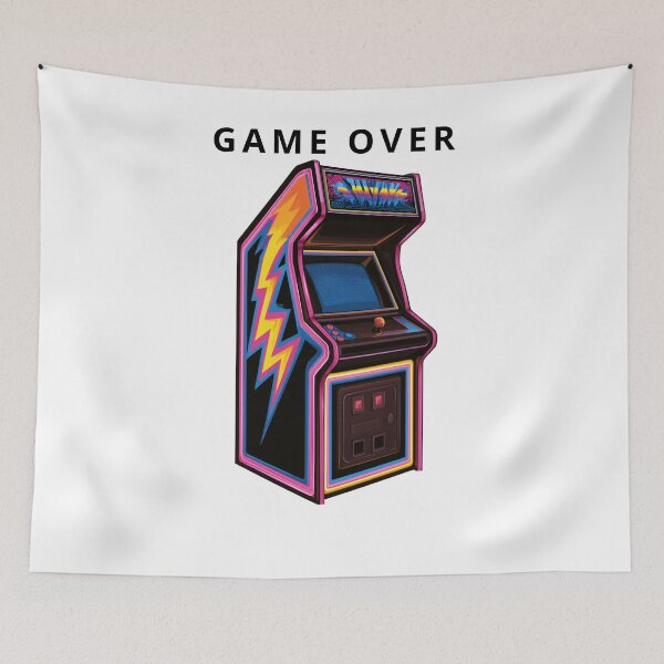 Item preview, Retro Arcade Cabinet Classic 80s Video Game Machine designed and sold by TrendyGalaxy.