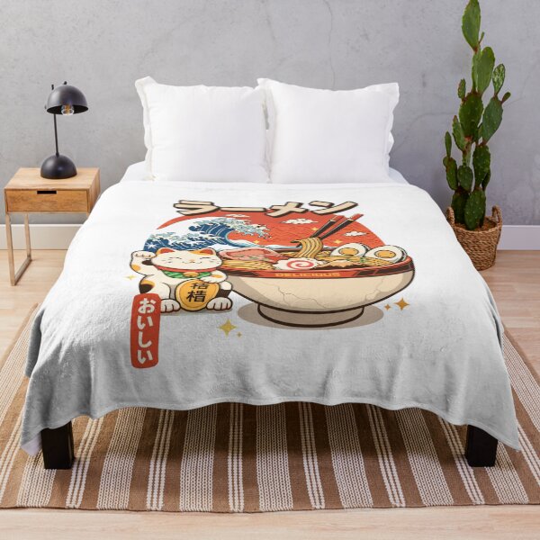 Item preview, Delicious Japanese Ramen Lucky Cat Poster designed and sold by Matinez Pink.