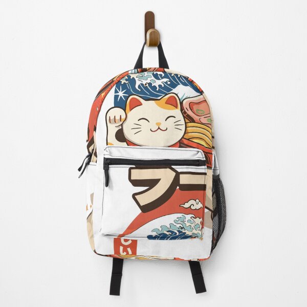 Item preview, Delicious Japanese Ramen Lucky Cat Poster designed and sold by Matinez Pink.