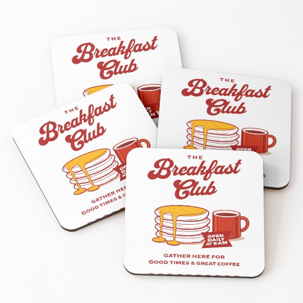 Item preview, The Breakfast Club Pancakes & Coffee Poster designed and sold by Matinez Pink.