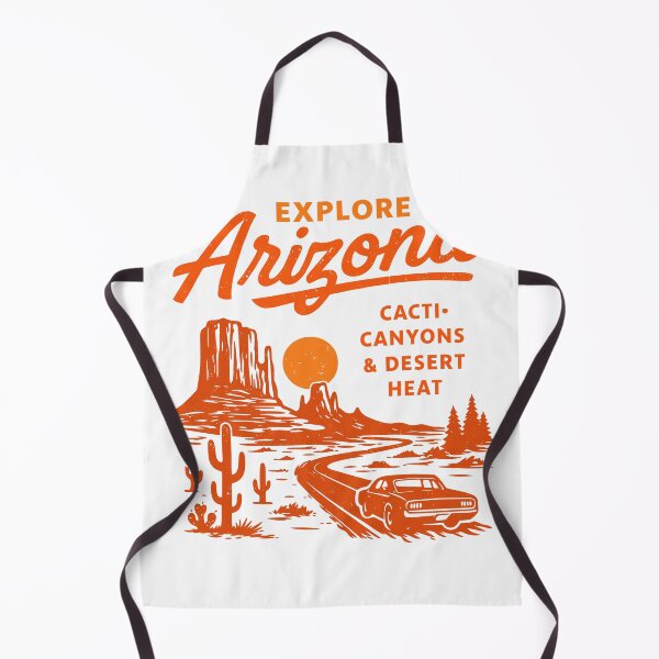 Item preview, Explore Arizona Cacti Canyons Desert Heat Poster designed and sold by Matinez Pink.
