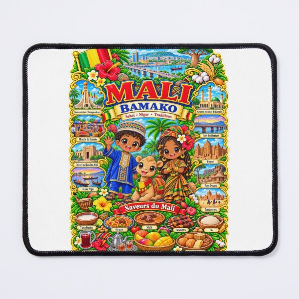 Item preview, Mali Bamako – Kawaii Trip, Malian Culture and Flavors of Mali designed and sold by Cifi64.