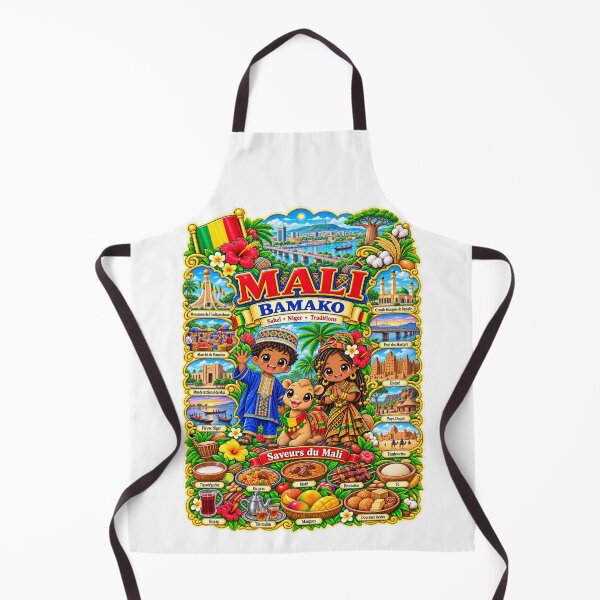 Item preview, Mali Bamako – Kawaii Trip, Malian Culture and Flavors of Mali designed and sold by Cifi64.