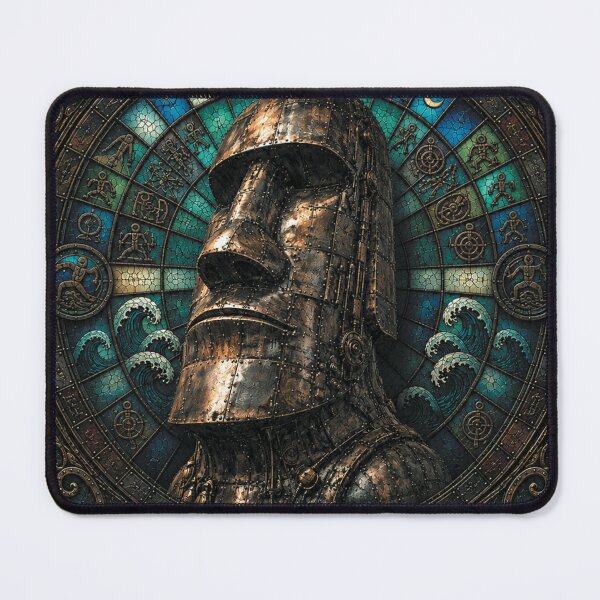 Item preview, Steampunk Moai designed and sold by VlodArt.