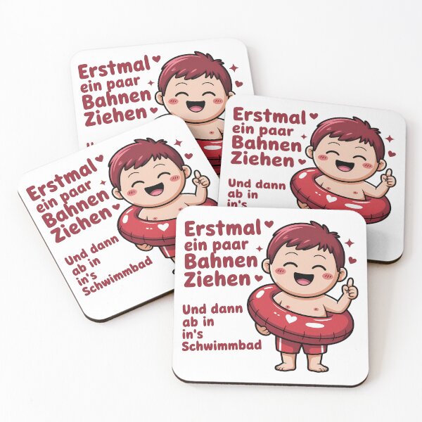 Item preview, Erstmal ein paar Bahnen ziehen und dann ab ins's Schwimmbad - Deutsche Memes designed and sold by LoFizzy.