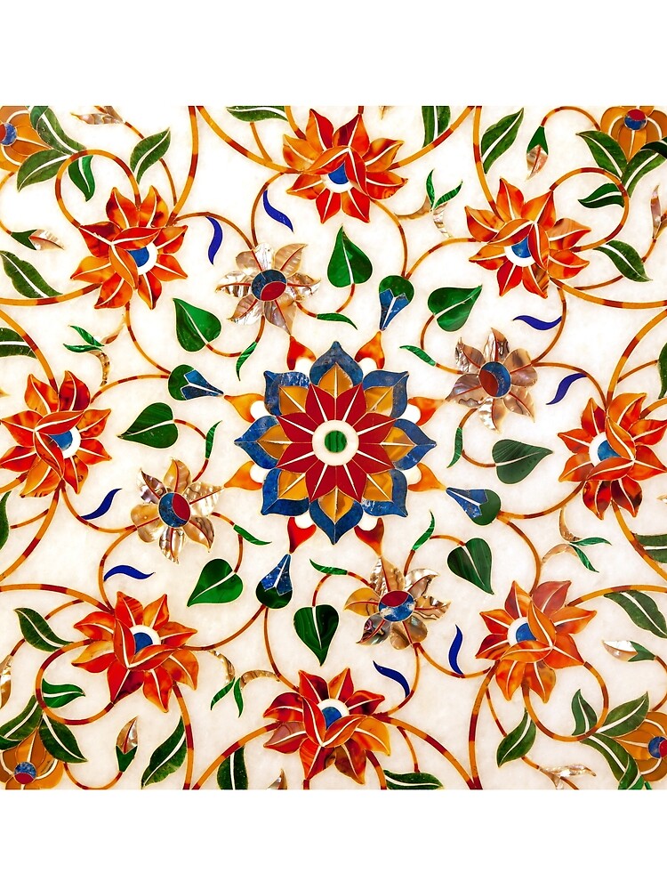 Diseño Floral Taj Mahal de Platslee