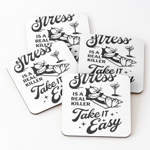 Item preview, Stress is a real killer- Take it easy designed and sold by Matinez Pink.
