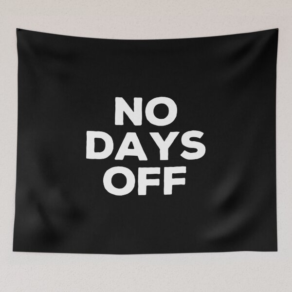 Item preview, No Days Off designed and sold by marthavelony.