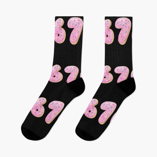 Item preview, 67 Six Seven Number 67 Meme Ice Cream Sprinkles Donut Meme designed and sold by farhanhafeez.