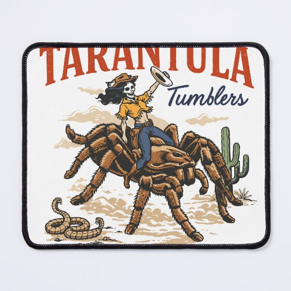 Item preview, Ride Free Tarantula Tumblers Wild & Deadly Poster designed and sold by Matinez Pink.