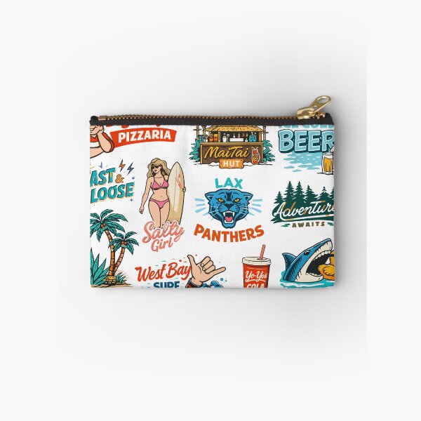 Item preview, Retro Vintage Badges & Logos Collage Poster designed and sold by Matinez Pink.