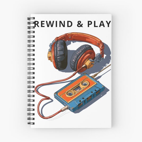 Item preview, Vintage Walkman Cassette Player 80s Retro Headphones designed and sold by TrendyGalaxy.