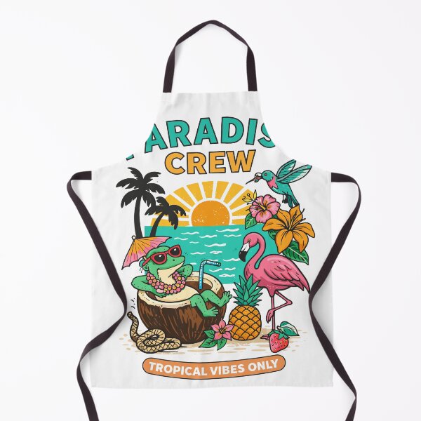 Item preview, Paradise Crew Tropical Vibes Only Poster designed and sold by Matinez Pink.