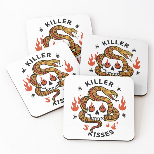 Item preview, Flaming Snake Tattoo Style Poster designed and sold by Matinez Pink.