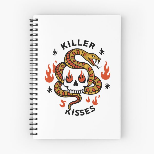 Item preview, Flaming Snake Tattoo Style Poster designed and sold by Matinez Pink.
