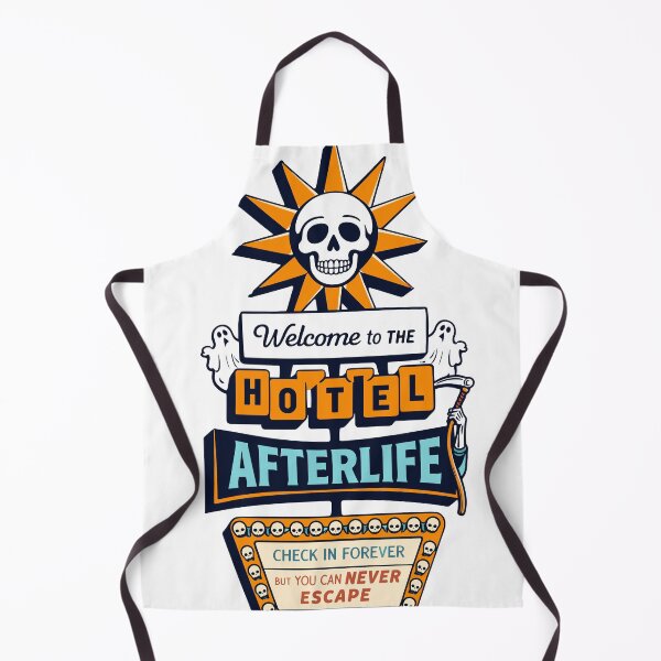 Item preview, Welcome To The Hotel Afterlife Poster designed and sold by Matinez Pink.