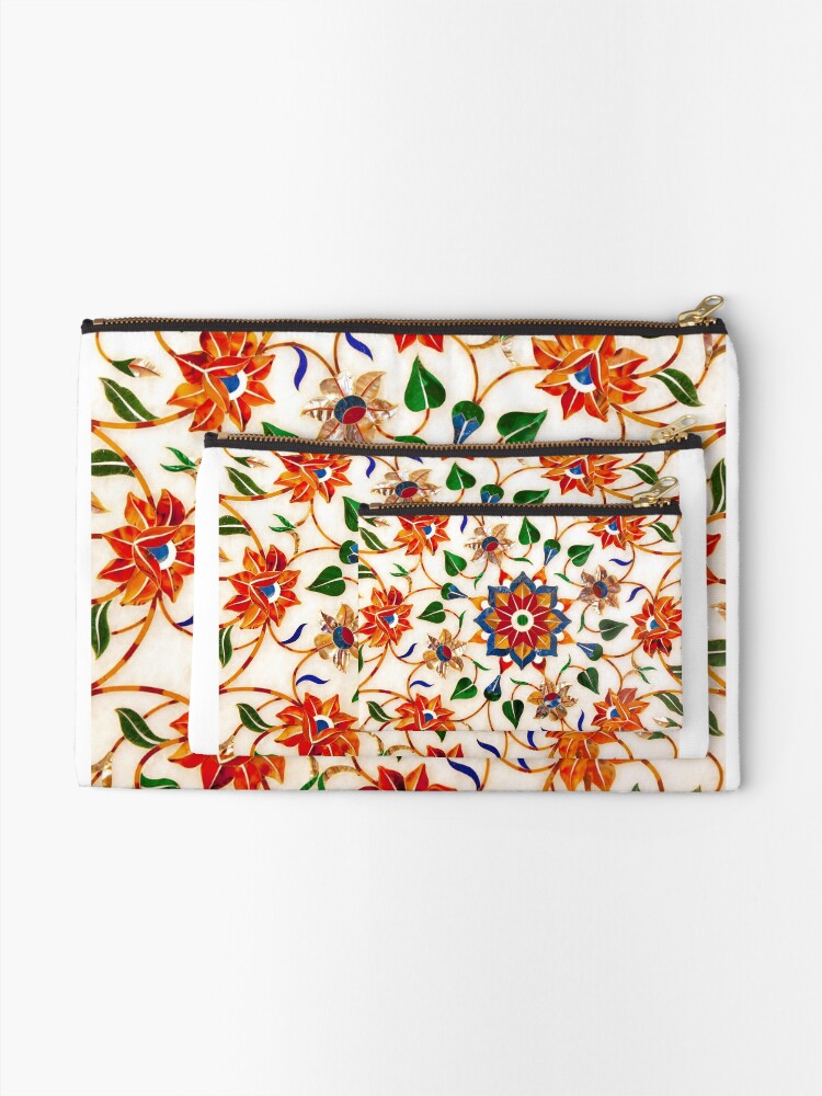 Vista alternativa de Bolsos de mano Diseño Floral Taj Mahal