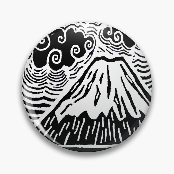 Item preview, Mountain Landscape Linocut designed and sold by ViaARTfactory.