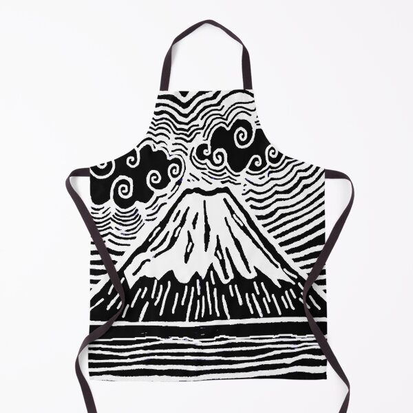 Item preview, Mountain Landscape Linocut designed and sold by ViaARTfactory.