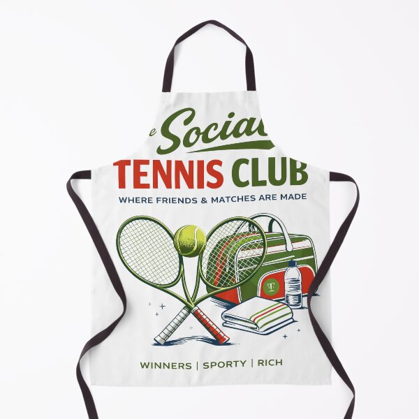 Item preview, The Social Tennis Club Poster designed and sold by Matinez Pink.