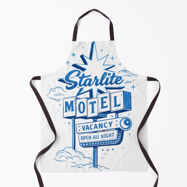Item preview, Starlite Motel Vacancy Open All Night Poster designed and sold by Matinez Pink.
