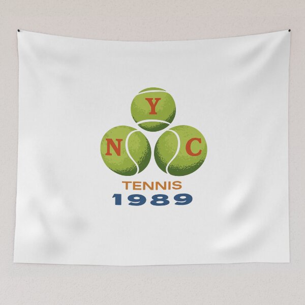 Item preview, NYC Tennis 1989 Poster designed and sold by Matinez Pink.