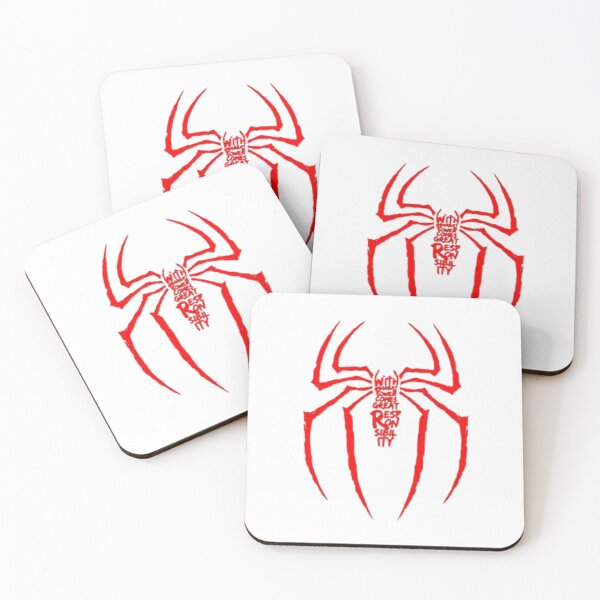 Item preview, Spider Man With Great Power Comes Great Responsibility Spider Logo Typography designed and sold by MeDesign Store.