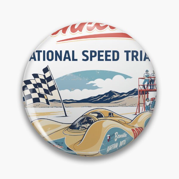 Item preview, Bonneville National Speed Trials 1953 Poster designed and sold by Matinez Pink.