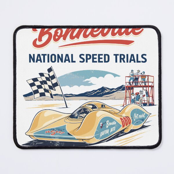 Item preview, Bonneville National Speed Trials 1953 Poster designed and sold by Matinez Pink.