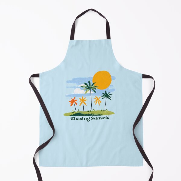 Item preview, Chasing Sunsets Tropical Palm Tree Beach Graphic designed and sold by SeJaa.