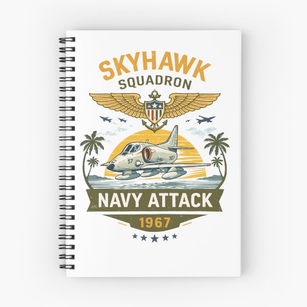 Item preview, Skyhawk Squadron Navy Attack 1967 Poster designed and sold by Matinez Pink.