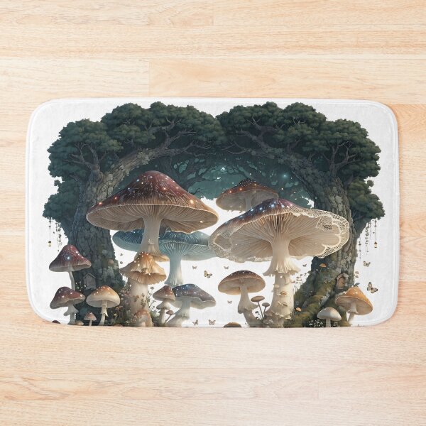 Item preview, Enchanted Mushroom Forest designed and sold by Neural-canvas.