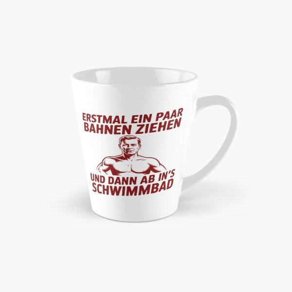 Item preview, Erstmal ein paar Bahnen ziehen und dann ab ins's Schwimmbad - Deutsche Memes designed and sold by LoFizzy.