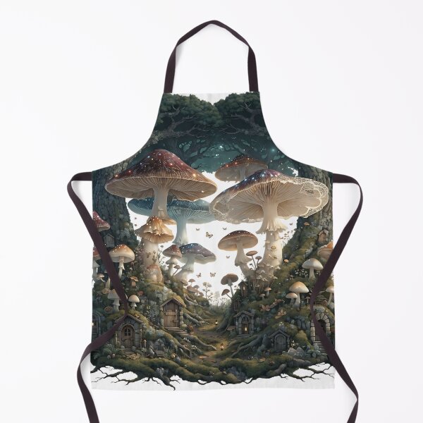 Item preview, Enchanted Mushroom Forest designed and sold by Neural-canvas.