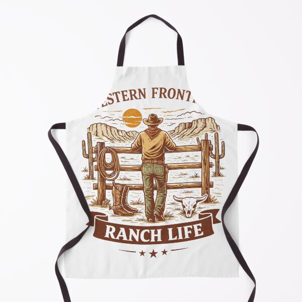 Item preview, Western Frontier Ranch Life Poster designed and sold by Matinez Pink.