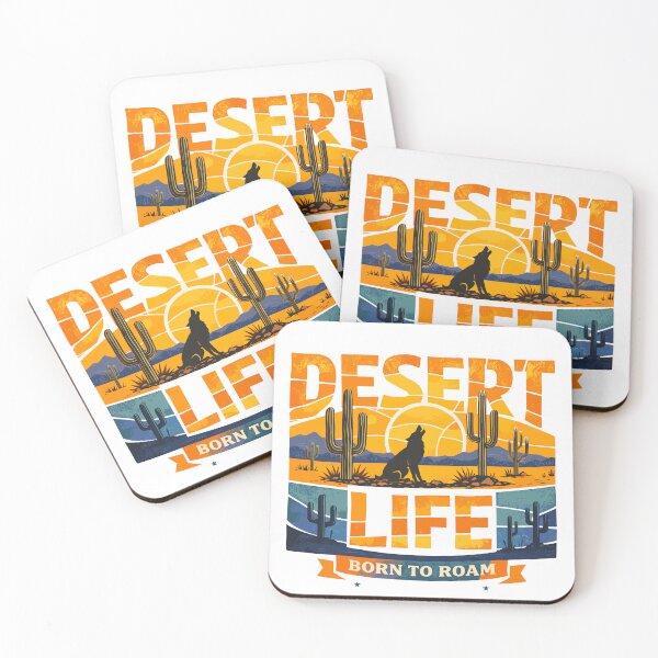 Item preview, Desert Life Born To Roam Poster designed and sold by Matinez Pink.