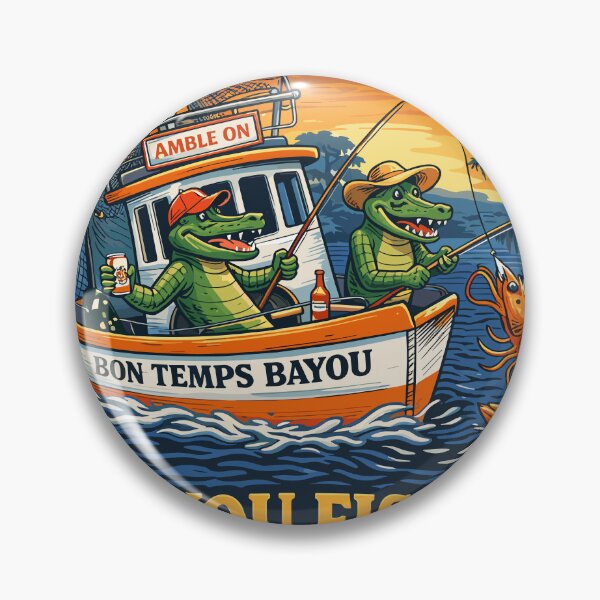 Item preview, Bon Temps Bayou Fishing Tours Poster designed and sold by Matinez Pink.