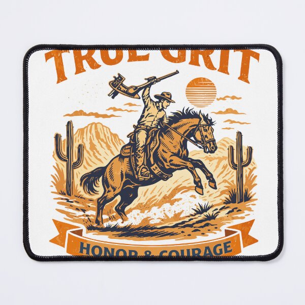 Item preview, True Grit Honor & Courage Poster designed and sold by Matinez Pink.