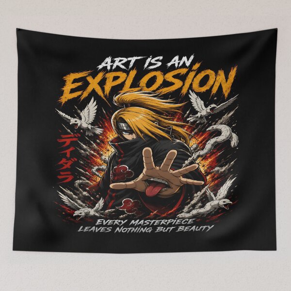Item preview, Art is an Explosion | Every Masterpiece Leaves Nothing But Beauty-Aesthetic Design designed and sold by TTdesigns123.